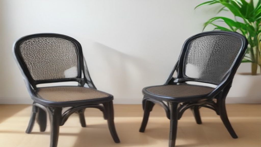 Black and Rattan Dining Chairs: What $150 vs $700 Actually Buys