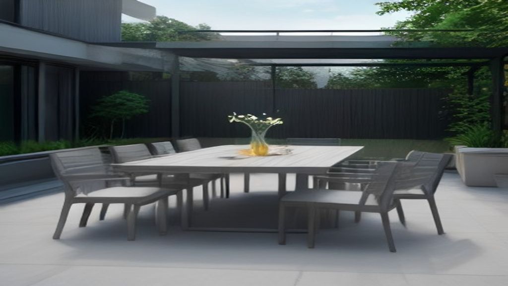 We Bought a Contemporary Outdoor Dining Set and Missed the Obvious