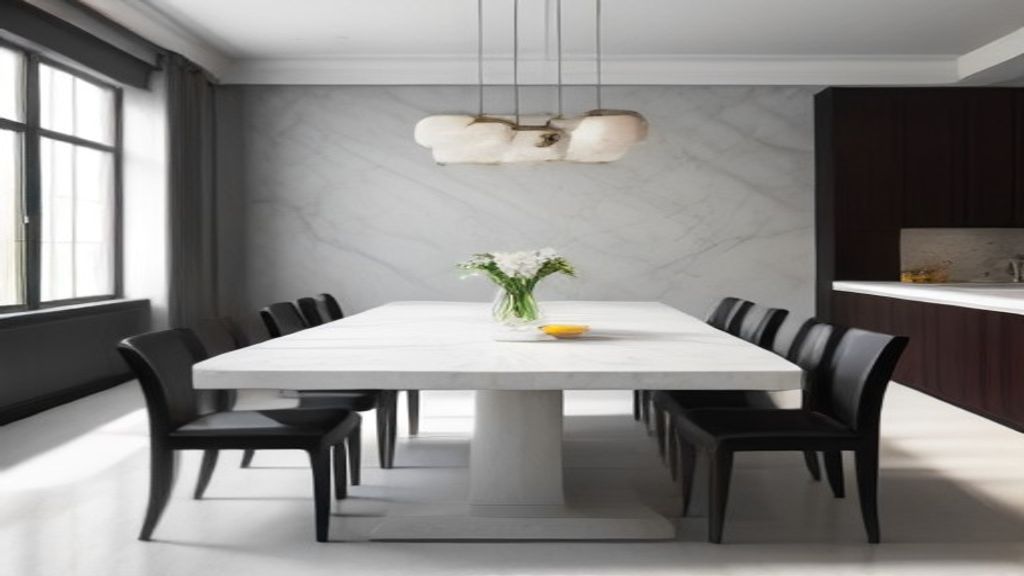 Modern Marble Dining Table: What I Learned About Size, Slabs, and Scratches
