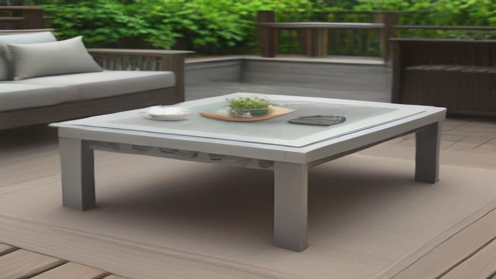 Outdoor Coffee Table: What I Measured After the First One Warped