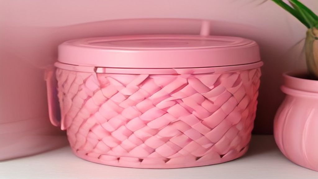 Pink Hamper With Lid: The 32" One I Bought Overflows at Week's End