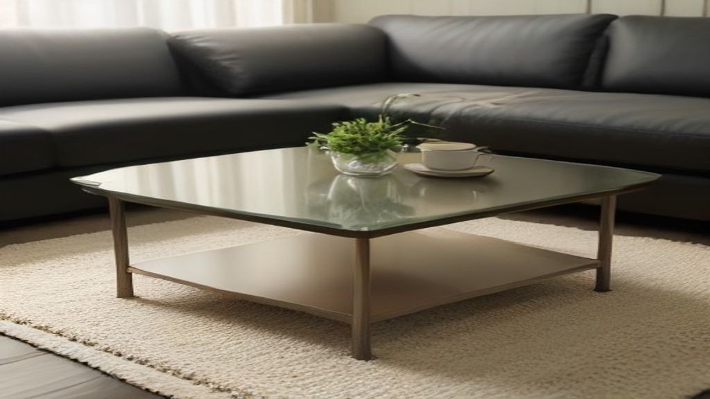 Small Glass Top Coffee Table: The One Measurement That Decides Everything