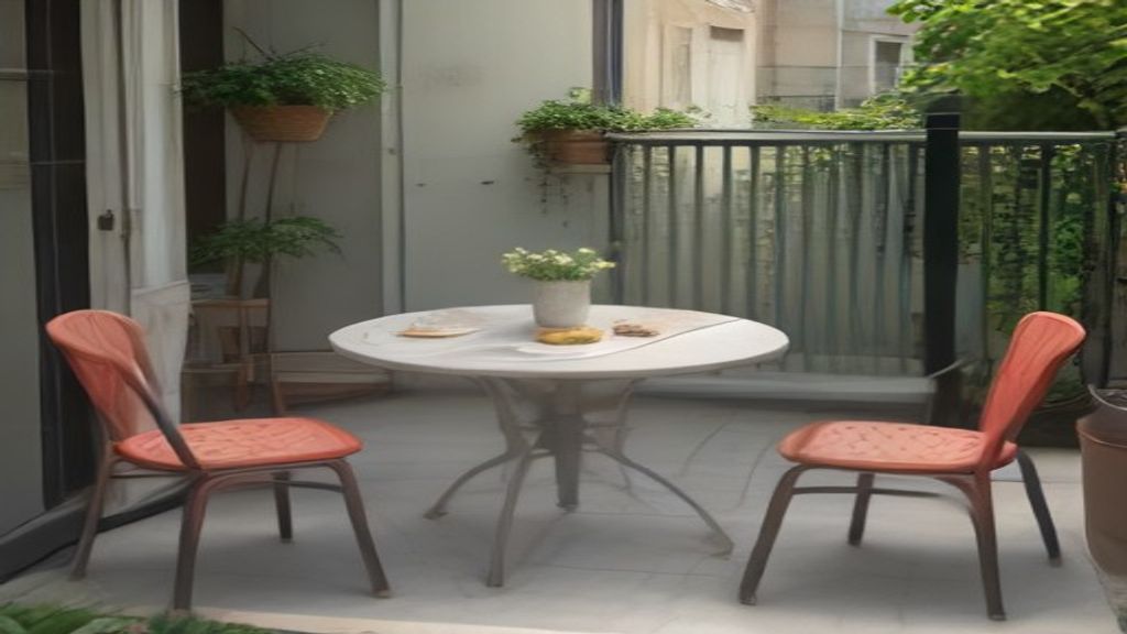 Small Patio Set: Measure the Doorway First