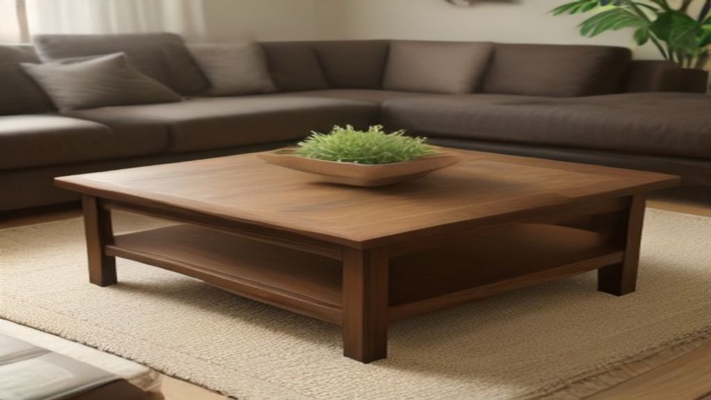Square Block Coffee Table: The First Week and What I'd Measure Before You Do