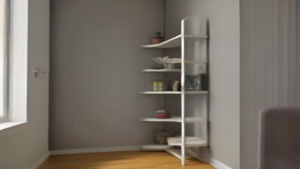I Bought a Tall Corner Shelf Unit Without Measuring the Diagonal