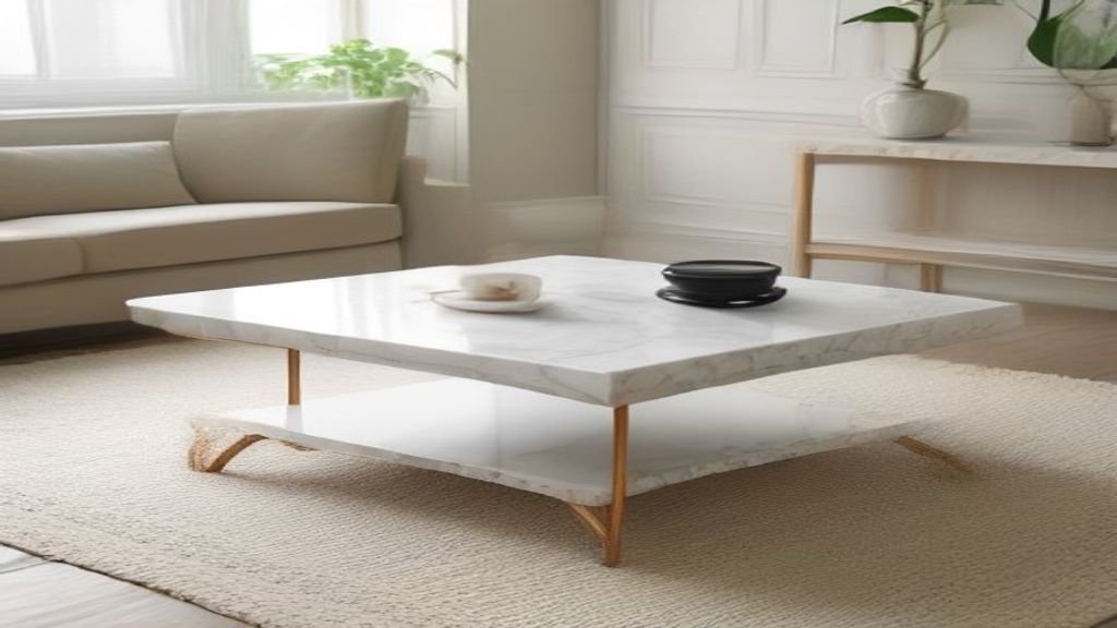 When White Marble Top Coffee Table Isn’t Worth the Money