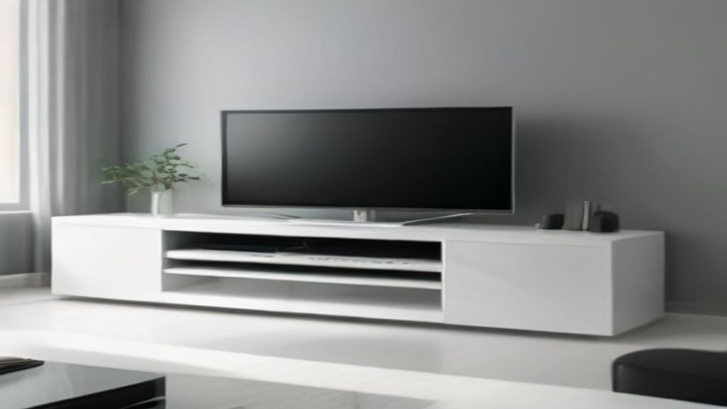 White TV Stands for Sale: What You'll Actually Notice After a Month
