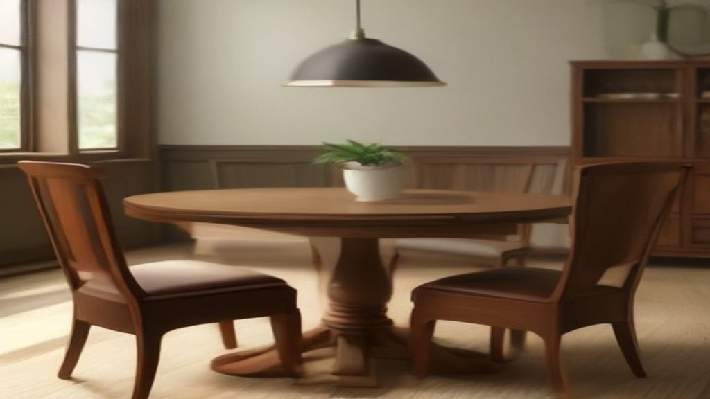 Wood Round Extendable Dining Table: What the Leaf Mechanism Actually Does