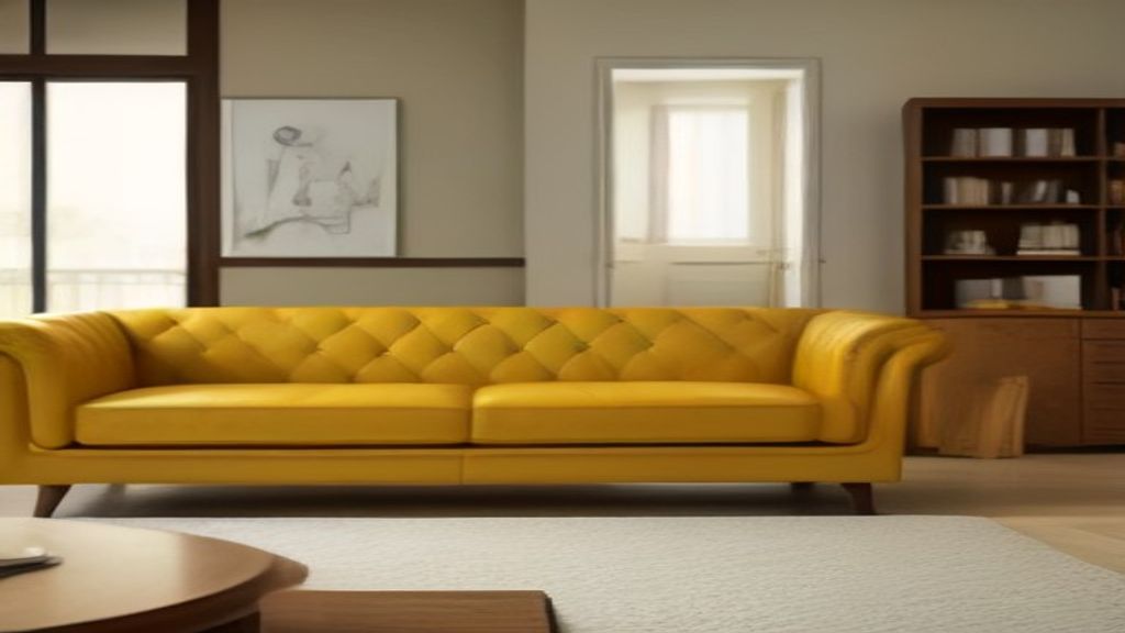So You Want a Yellow Leather Sofa. Here's What Nobody Tells Buyers.